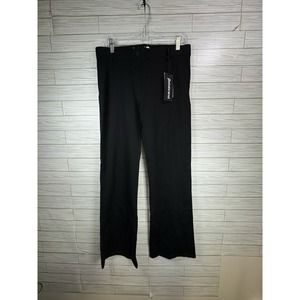 NWT Betabrand Women's Black Stretch Flare Women's Yoga Dress Pant Business Sz Lg